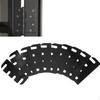 10 Pieces Door Hinge Shims for Repair,Easy To Install,Sturdy Accessories,4 Inch Spacer Gasket