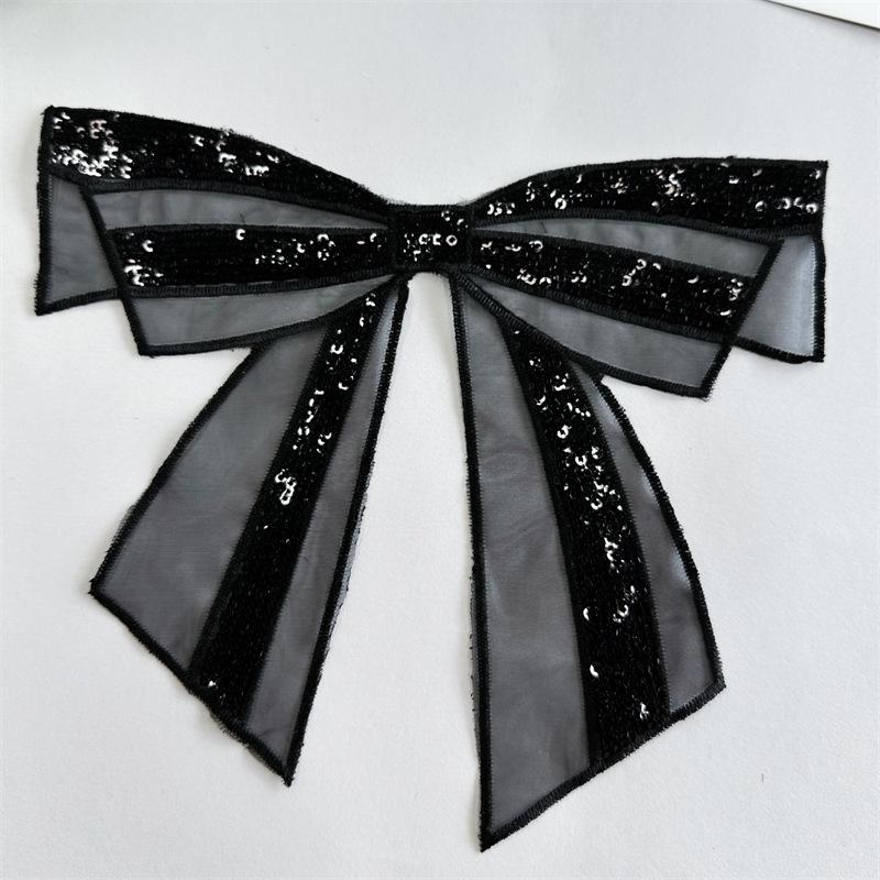 

Детское платье с крыльями бабочки, костюм для выступления, аксессуары, аксессуары для DIY Bead Bow Black