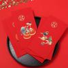 6PCS Vintage New Year Red Envelope Chinese Style Money Pocket Luck Money Envelopes  Spring Festival