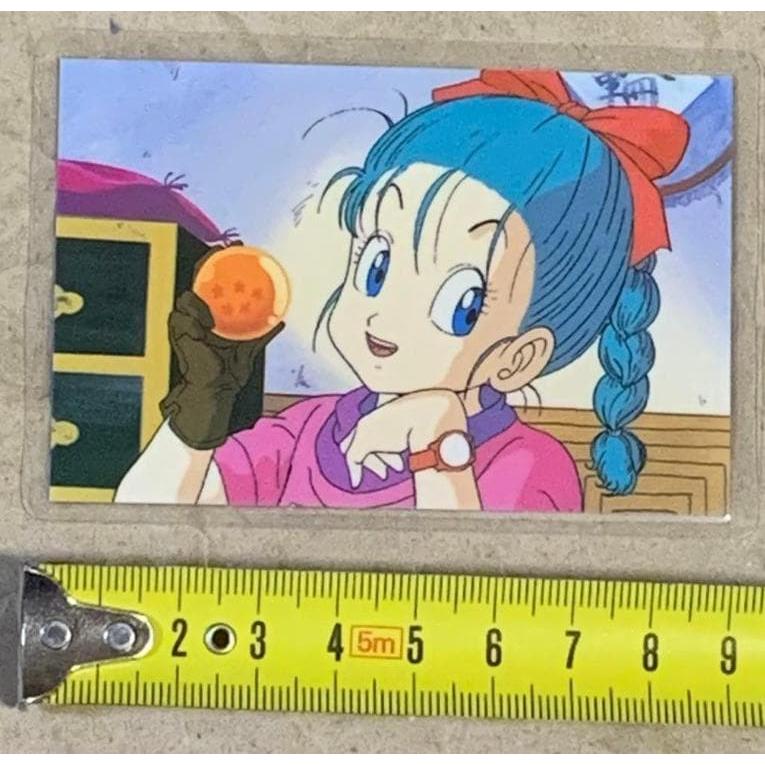 Dragon Ball Laminated Card Bloomers Original Good Condition