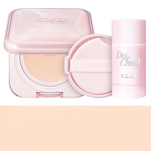 Clio Kill Cover Mesh Glow Essential Cushion (+Prep Base 15ml+Refill 1P)