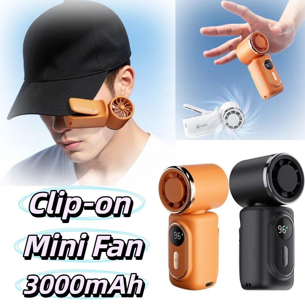 Stepless Speed Control Mini Handheld Cooling Fan Lightweight Design Compact Size Stepless 111 Gear Fan Soft Wind
