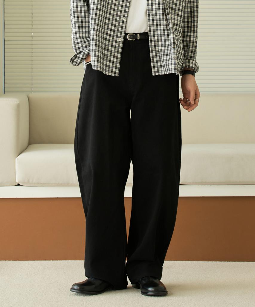 HYOJI 26 Ss Semi-Curved Cation Pants (4 Colors)