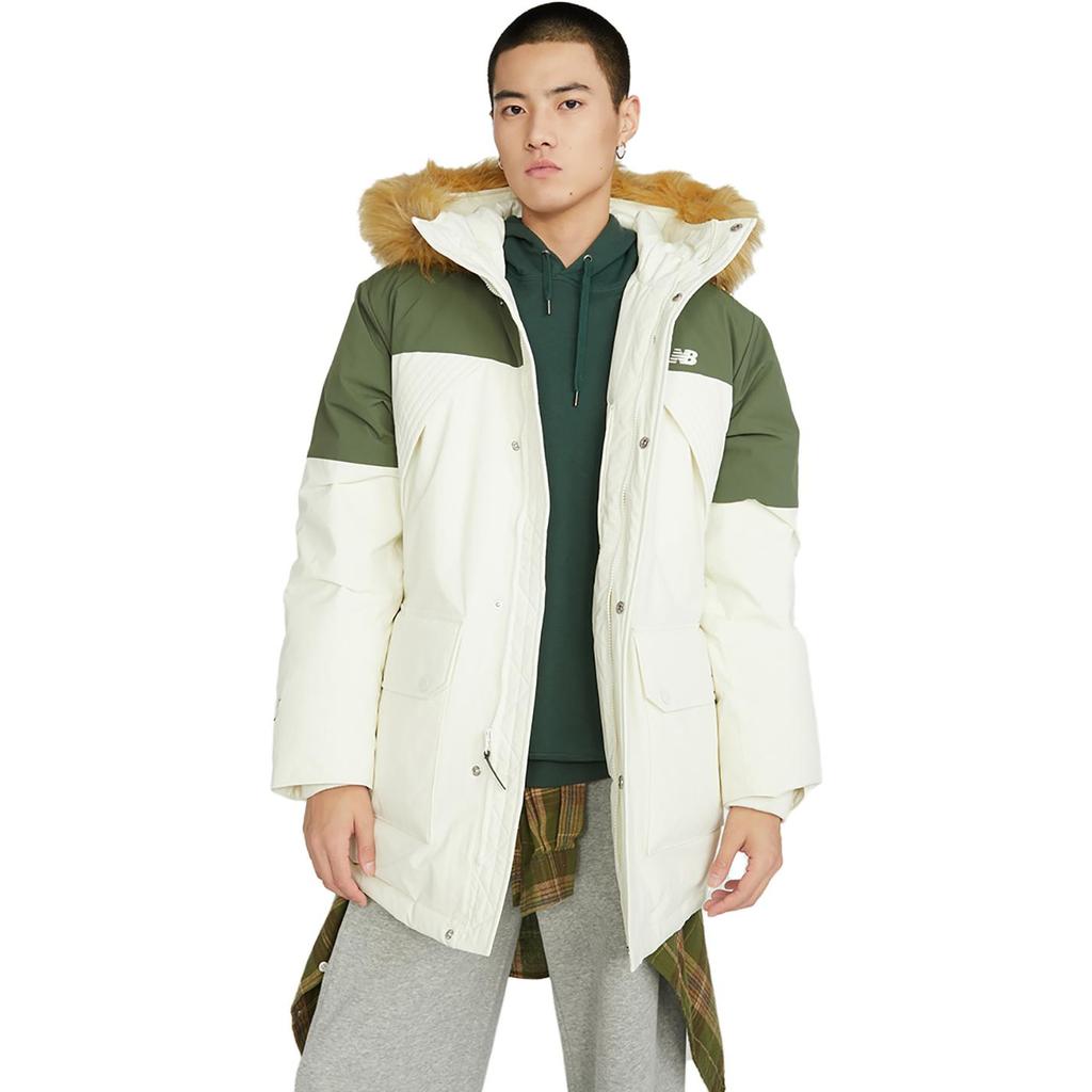 New Balance Down Jacket Unisex White Green AMJ34323-CIC