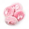 1Pc Ultra Soft Large Fluffy Powder Puff Pink Bow Washable Reusable Velour Face Body Powder Puff Loose Powder Puffs Make Up Tools