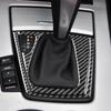 For BMW Z4 E89 2009-2016 Car Central Console Gear Shift Panel Trim Cover Sticker Carbon Fiber Decoration Interior Accessories
