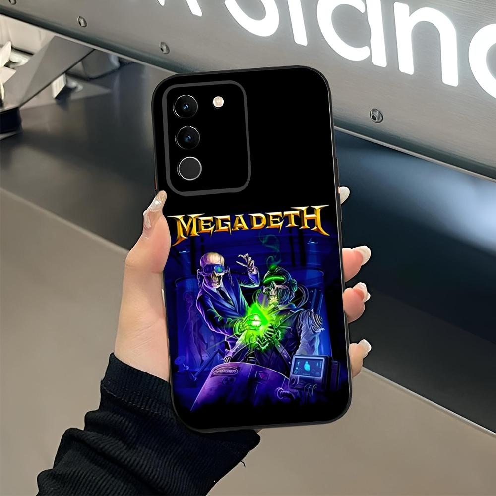 Heavy Metal Rock Band M-Megade-th Phone Case Black Soft For Samsung S25 S24 Ultra 23 Fe 22 Plus Galaxy A54 A55 A16 A13 A24 A15