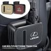 Hot New Car Seat Trash Can with Paper Box Pressing Type Trash Car Accessories For IS ES GS LS UX NX RX