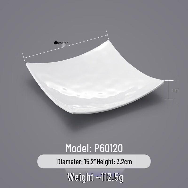 A5 Melamine Commercial Dinner & Cold Dish Plate