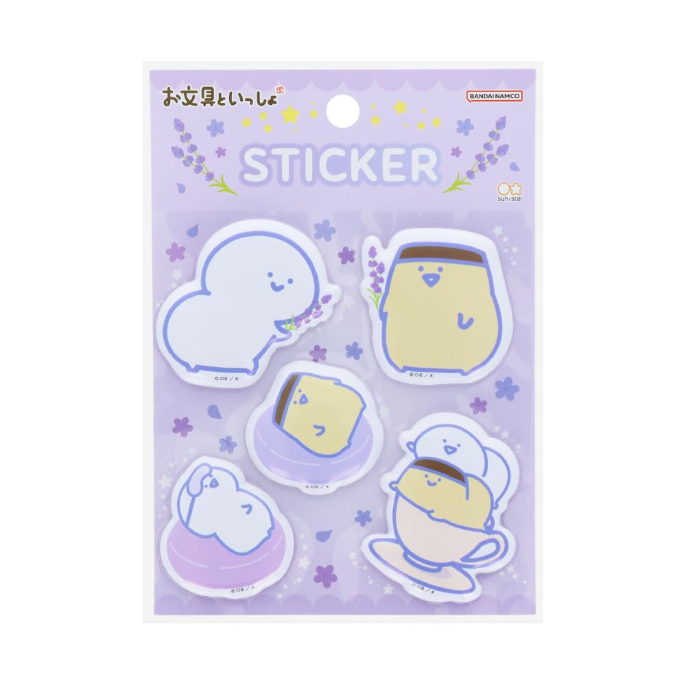 

Канцелярские товары Канцелярские товары 3D Расслабляющая S8554161 Наклейка Sun-Star, Лаванда,