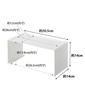Yamazaki Tower Stackable Kitchen Steel x D14 x Model 3789 L-Shaped Rack, White, Approx. W30.5 H14cm,