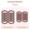 Fuel Line O-Ring Kit Compatible with 800-013 – Viton FKM Fuel O Rings for 5/16" & 3/8" Quick Connect Fittings – 20 Pack Replacement for 217-452,