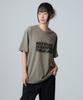 Nasttingijeubeleoldaenmi Light Lettering Tee_Khaki