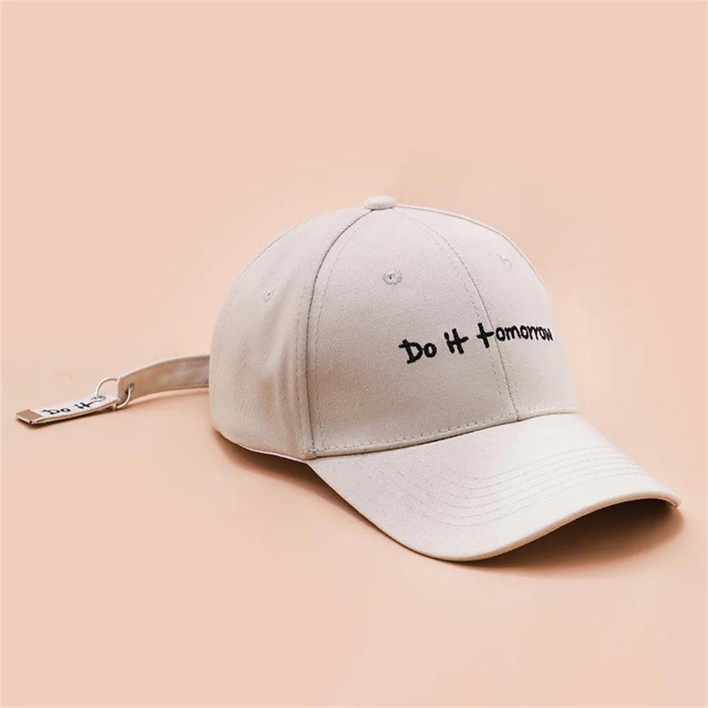 Minimalist Thin Hat Summer Duckbill Hat Solid Color Embroidered Cotton Couple Baseball Cap