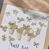 10Pcs Luxury Kawaii Bow Nail Art Charms 3D Alloy Bow Tie Jewelry Nail  Decoration Diy Accessories