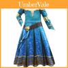 Costum Cosplay Merida Curajoasa Pentru Fete Cadoul Perfect Pentru Halloween Și Nu Numai!