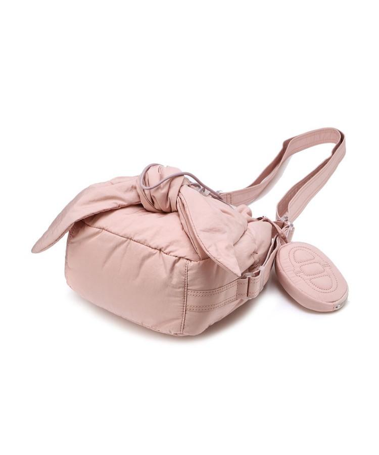 Athe Vanessabruno [Ruban] Pink Ribbon Petite Backpack And Shoulder Bag Mini Aaba6E941P2