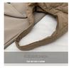 Women's Korean & Japanese Autumn/Winter Versatile Single Shoulder Crossbody Bag with Large Capacity & Simple Diamond Lattice Design