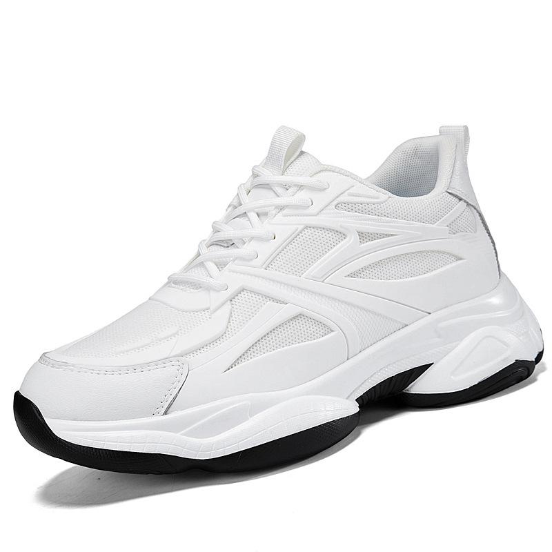 Dad shoes invisible heightening shoes men's 10cm breathable thick-soled inner heightening men's shoes 8 mesh sports shoes board shoes 6