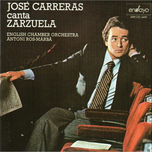 

CD JOS CARRERAS ENGLISH CHAMBER ORCH Jose Carreras Canta Zarzuela ENYCD3449 Ensayo 1985 Spain Classical Used