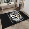 Football Football Crest Printed Area Rug for Office, Chair Rug, Decorative Carpet Floor Mat, Large Size Fan gifts Christmas gifts