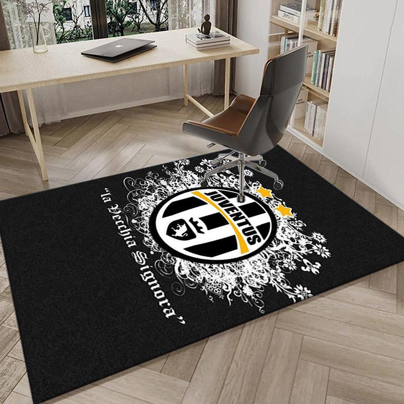 Football Football Crest Printed Area Rug for Office, Chair Rug, Decorative Carpet Floor Mat, Large Size Fan gifts Christmas gifts