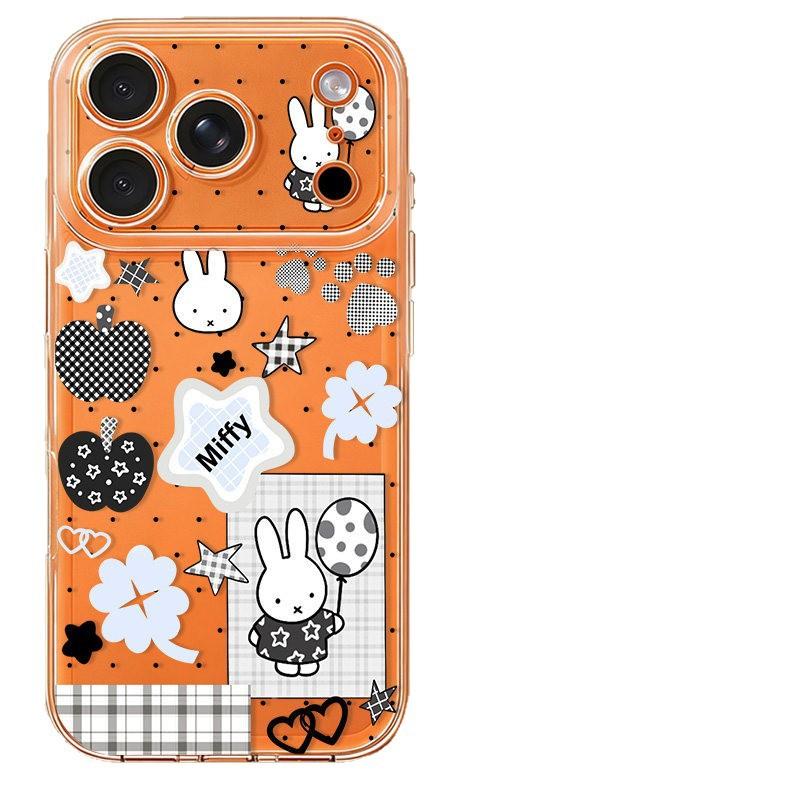 Balloon Miffy Rabbit is suitable for Apple 17 mobile phone case iphone16promax cartoon 15plus new 14 all-inclusive