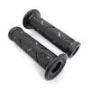 Bike Grip 9.9 Inches (22.2 Mm), Handle Grip for Motorcycles, Handle Grip, End Penetration (Gray)