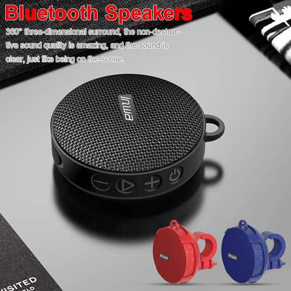 Portable Motorcycle Bluetooth Speaker Bike Column Waterproof Shower Speaker Acoustics Sound Boombox Soundbar Woofer Hands Free