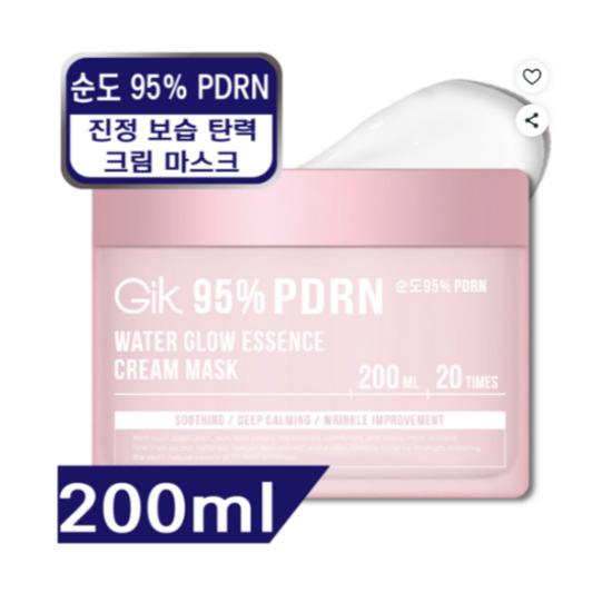 

GIK PDRN Water Glow Moisture Soothing Wash-Off Cream Mask Intensive Hydrating & Nourishing 200ml