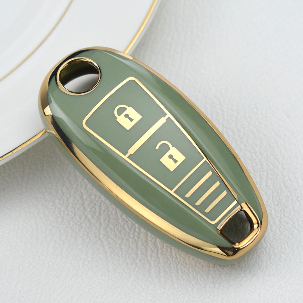 Pouzdro TPU Car Smart Key Cover pro Suzuki Baleno Ertiga Ciaz Ignis Kizashi Swift SX4 S-cross Vitars Bag Protector Příslušenství