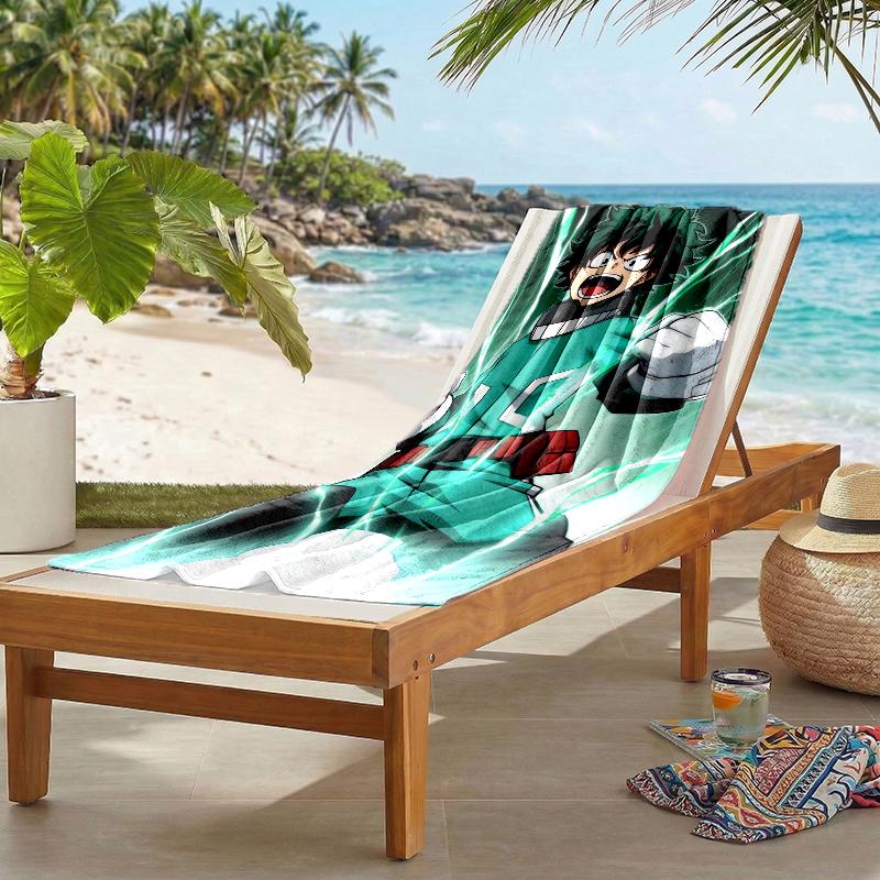 Deku Fashion Beach Towel: Ideal for Summer Adventures Soft, absorbent and quick drying suitable for swimming and bathing
