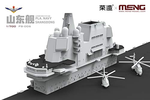 Meng Model 1/700 Chinese Navy Aircraft Carrier Shandong Plastic Model MPS006