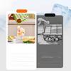 GIANXI Circular Ice Shape Plastics Ice Mould For Kitchen Summer Household Refrigerator Ice Cube Tray Portable 16 Grids Ice Box