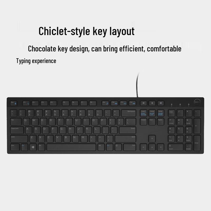 Dell MS116 Wired Mouse and KB216 Wired Keyboard Business Office Set