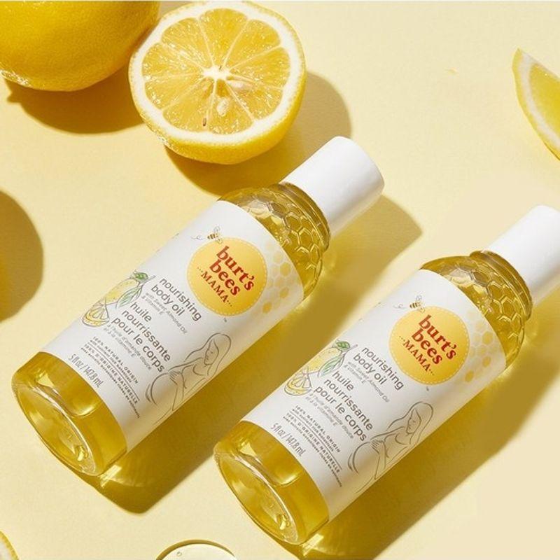 BURT’S BEES Mama Bee Nourishing Body Oil 147ml x 2 FREE