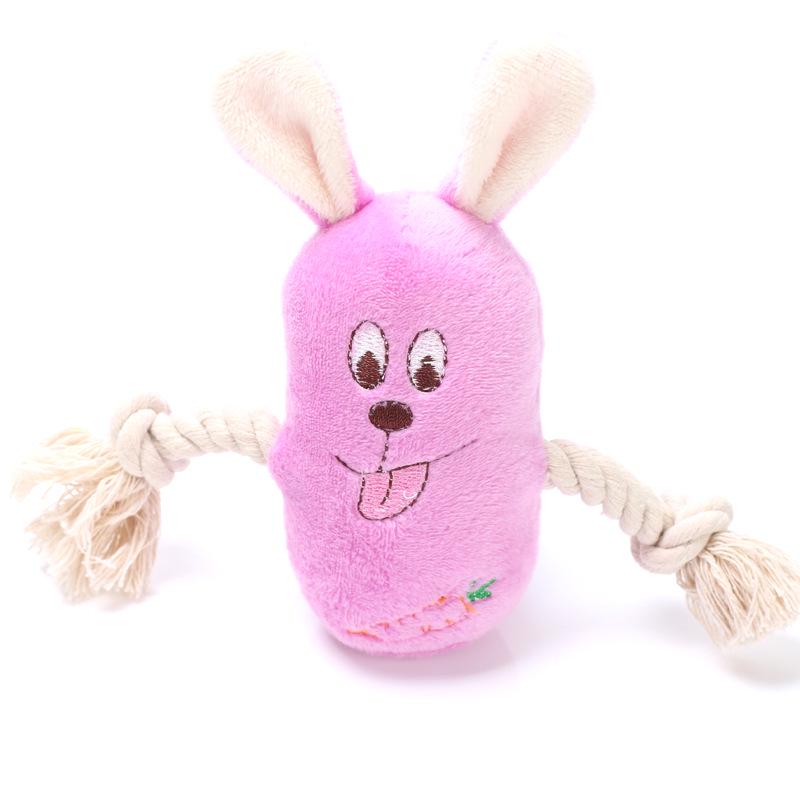 Cartoon Animals Pet Dog Chew Toy Squeaky Dog Toys for Small Dogs Bite Resistant Puppy Toys Pets Products Supplies jouet chien