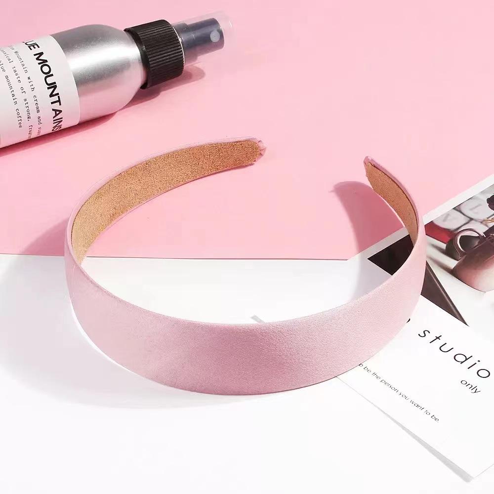 French thin edge chic hairband pure vintage silk hair accessory