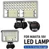 Portable Work Light For Makita LED Lights 1/1/1/8-inch Floodlight Flashlight 11.1-18V Battery Lamp BL1811 BL1811 With USB