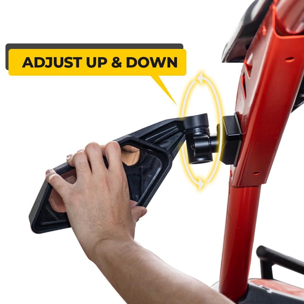 UTV Rearview Side View Mirrors 180° 360° Adjustable 715002898 for Can Am Maverick X3 Max R RR 4x4 XMR XDS Turbo DPS 2017-2025