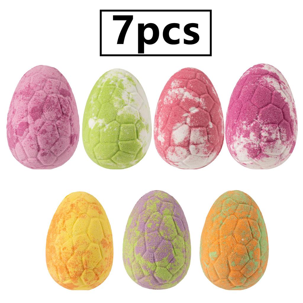 Dragon Egg Bath Bombs Kit for Kids with Dinosaur Toys Inside Fizzy Bath Set for Toddlers Boys Girls Fun Birthday Party Gifts