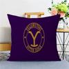 Y-Yellowstone Pillow Gift Home Office Decoration Pillow Bedroom Sofa Car Cushion CoverPillow Case