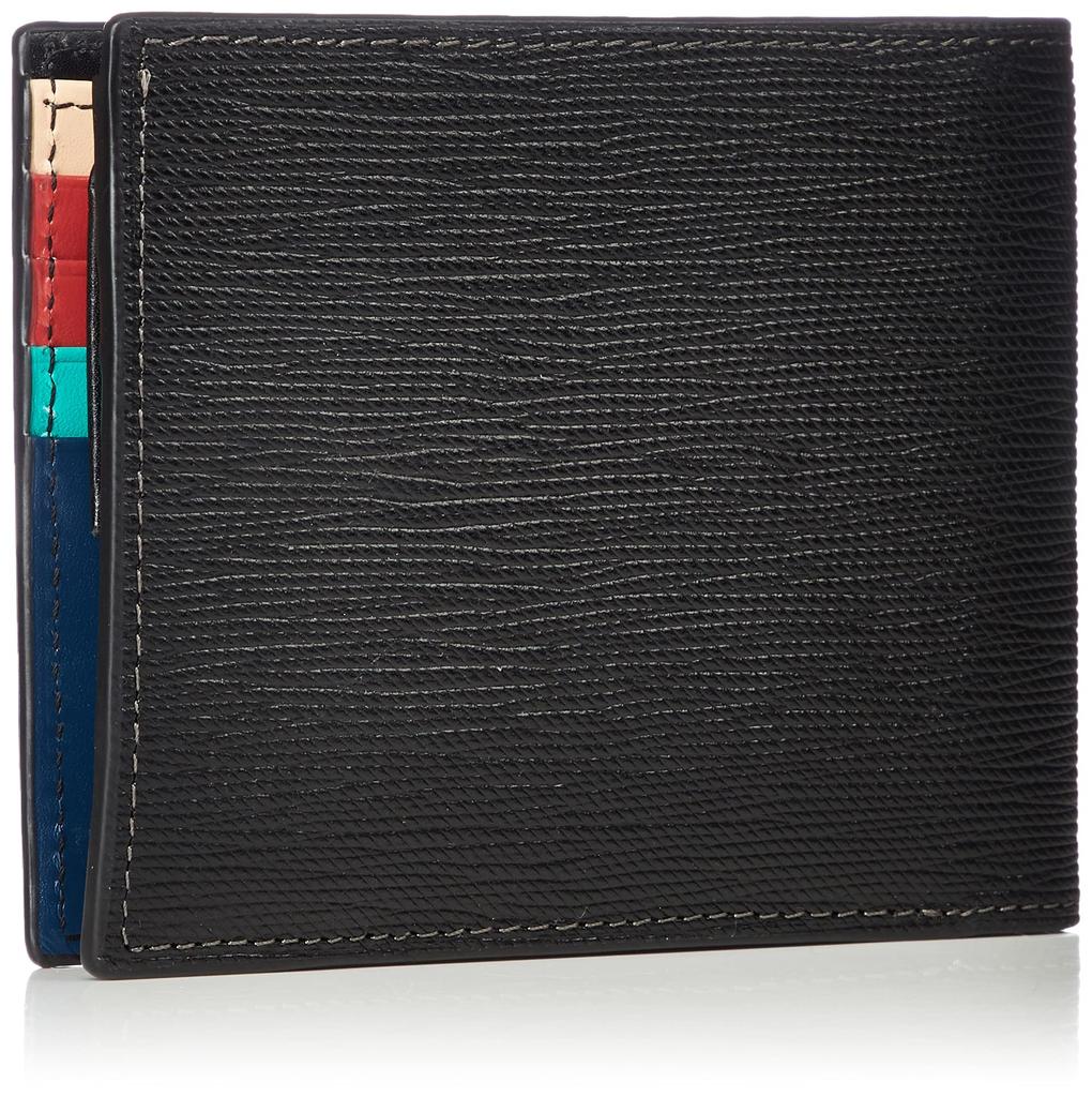 Na Portfel Składany LVB Stemplowany Akcesorium Czarny [Lanvin Niebieski] Męski