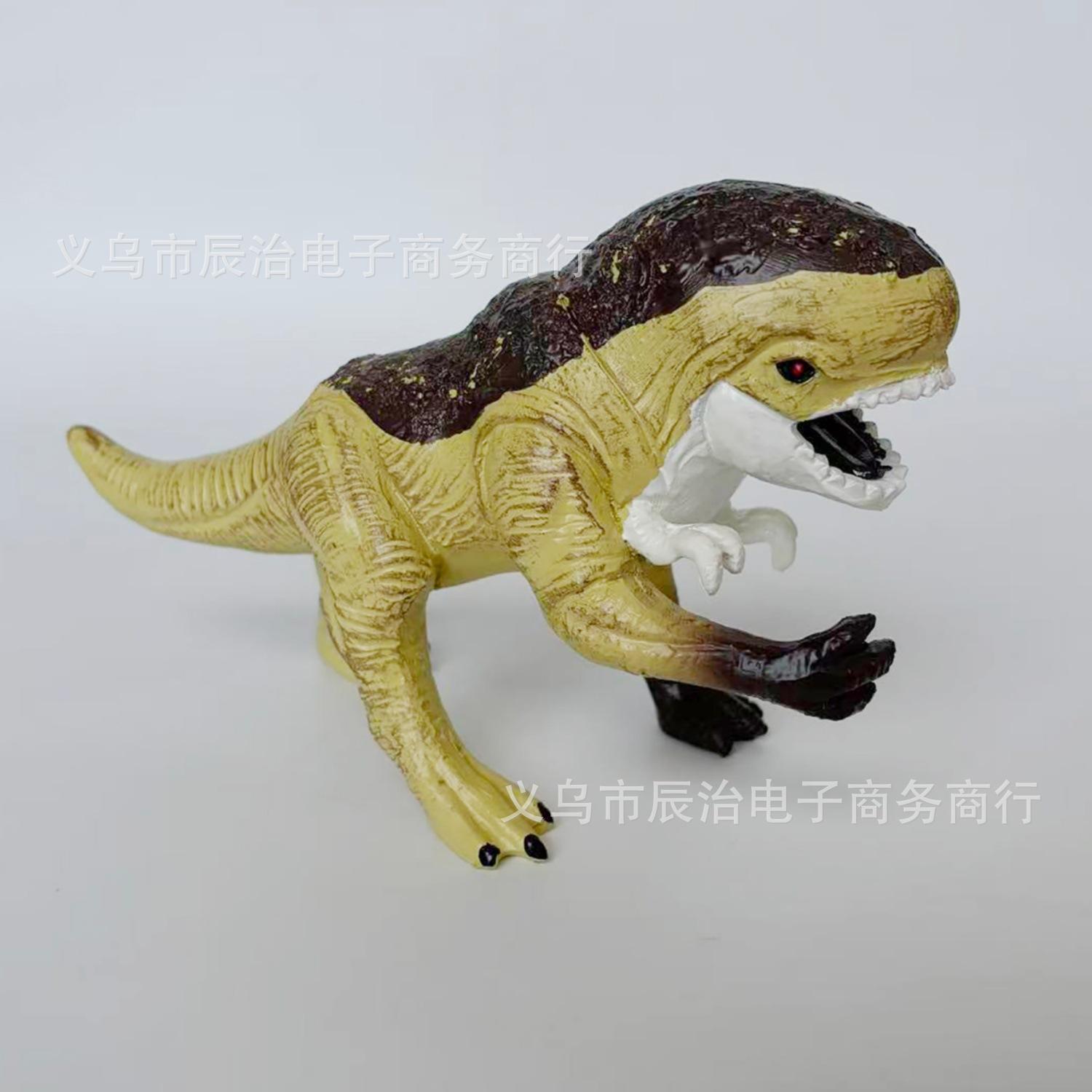 Dinosaur Toys Jurassic Camouflage Tyrannosaurus Rex Simulation Dinosaur Resin Toys Desktop Collection Decoration