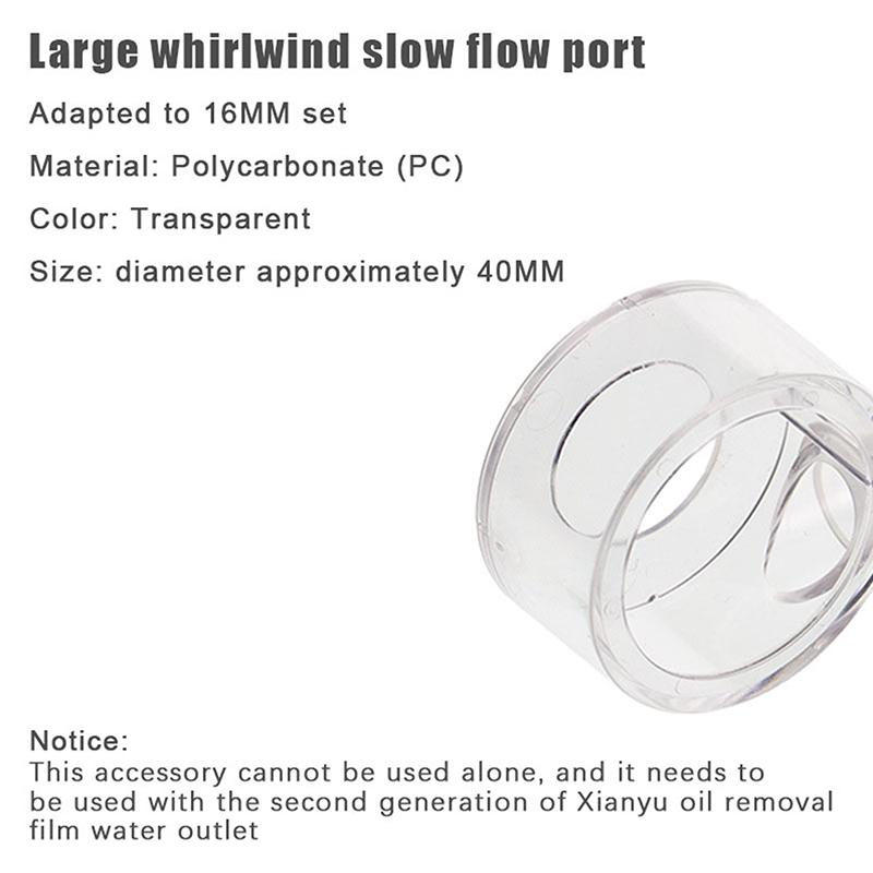 Аквариумная лилия Выходное отверстие Скиммер Аксессуары Фильтр Принадлежности для аквариума Аквариумы Аквариумное украшение 40mm