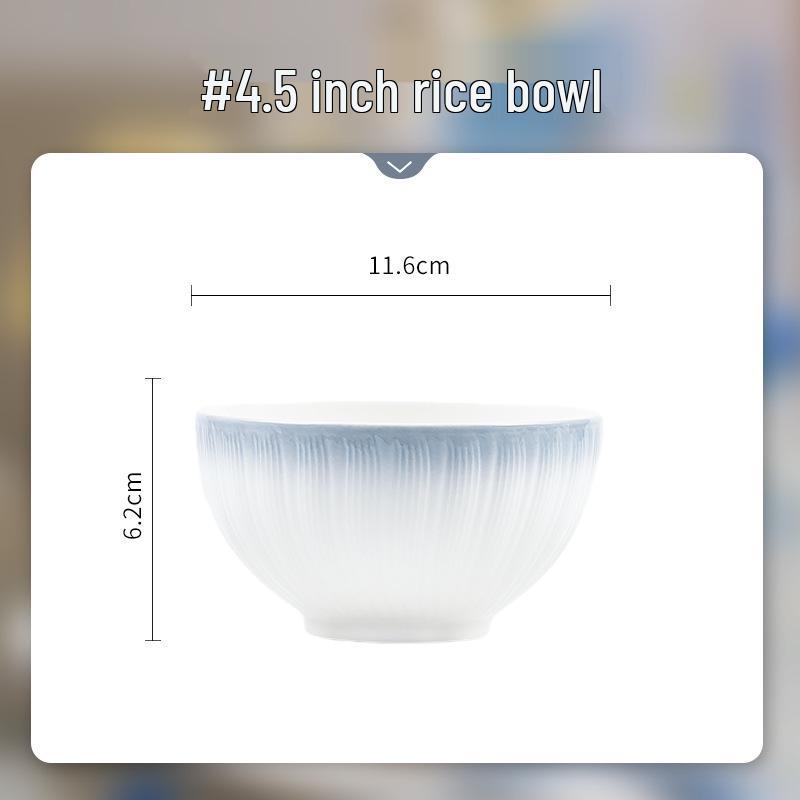 Underglaze Cream Style Ceramic Bowl & Plate Set - Elegant 2025 Housewarming Tableware