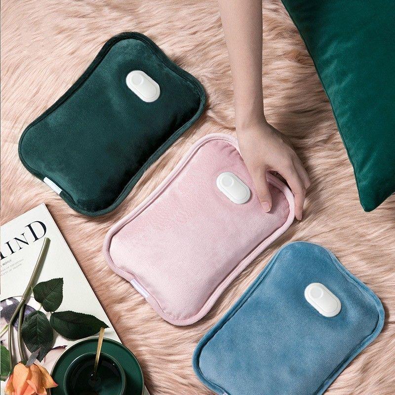 Electric Explosion-Proof Hot Water Bottle & Hand Warmer - 2025: Safe, Portable, Multi-Purpose Heat Pack for Bed, Quilt, and Foot Warming.