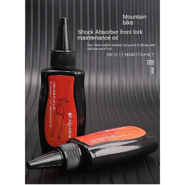 60ML Mountain Bike Absorber Silicone Oil Lubricating Front Fork Shock Absorber Oil Front and Rear Shock Oil Maintenance