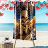 Whimsical Tower with Starry Sky Art - Beach Towel Quick-drying for Travel Outdoor Sports Jogging Beach and Swimming