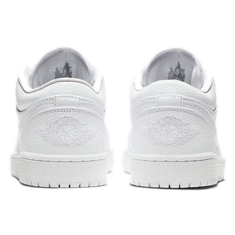 Air Jordan 1 Low Triple White Men Sneakers 553558-130